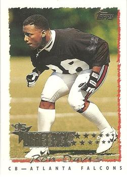 Ron Davis Atlanta Falcons 1995 Topps NFL Rookie Card - Draft Pick #239